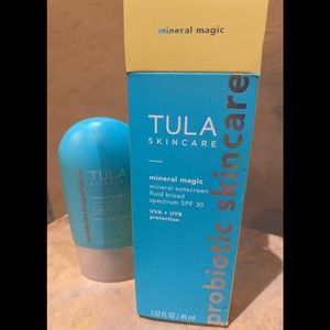 NIB Tula mineral magic mineral sunscreen fluid broad spectrum SPF 30